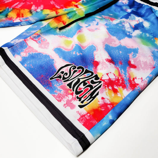 LSDREAM - Basketball Shorts - Tie Dye