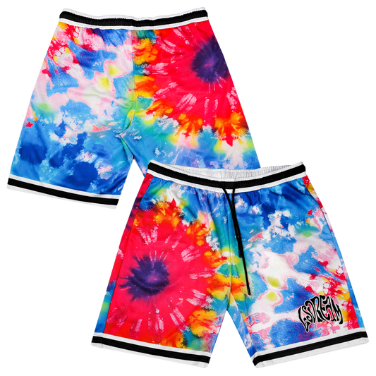 LSDREAM - Basketball Shorts - Tie Dye