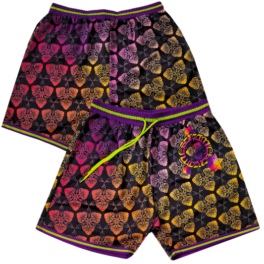 LSDREAM - Rainbow Basketball Shorts - Mushkaba