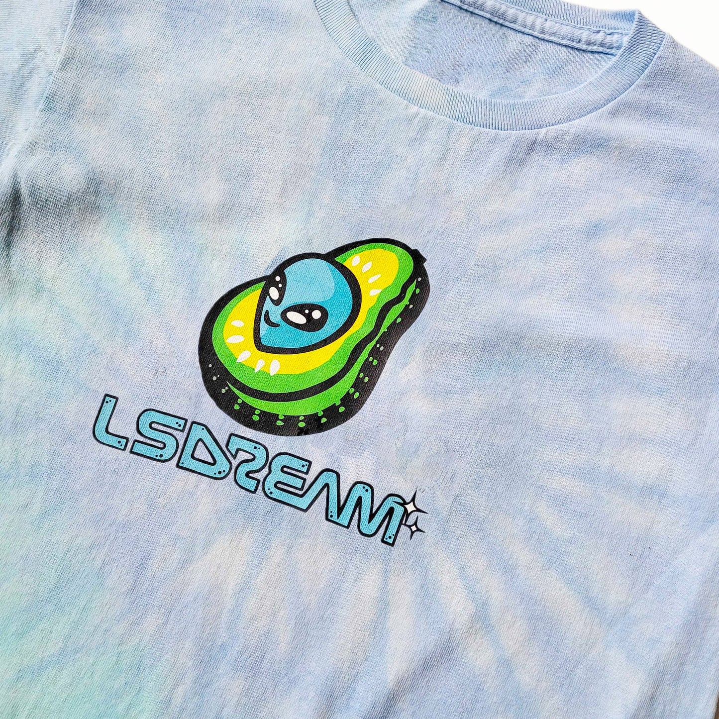 LSDREAM - Kids Avocado Tie Dye Tee