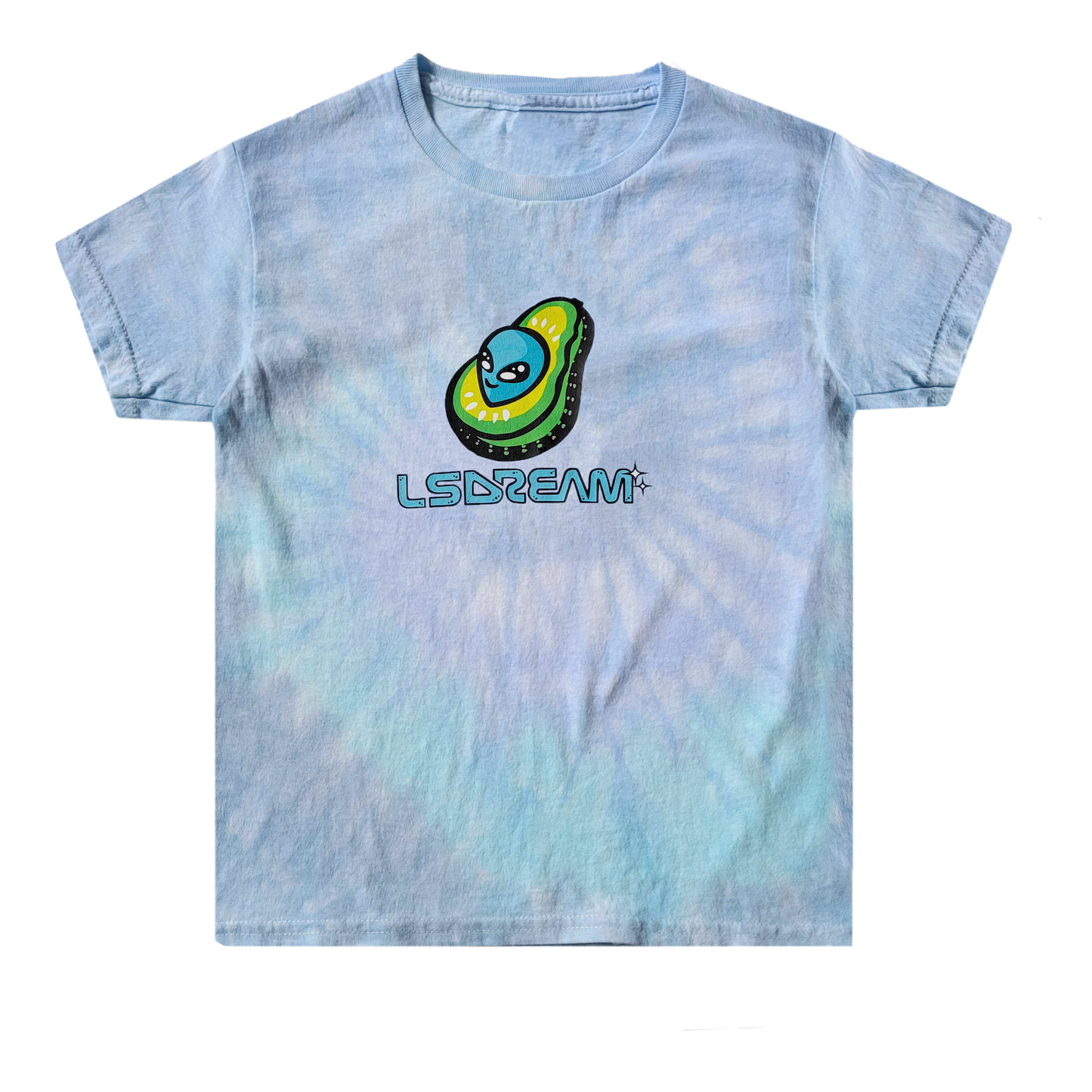 LSDREAM - Kids Avocado Tie Dye Tee