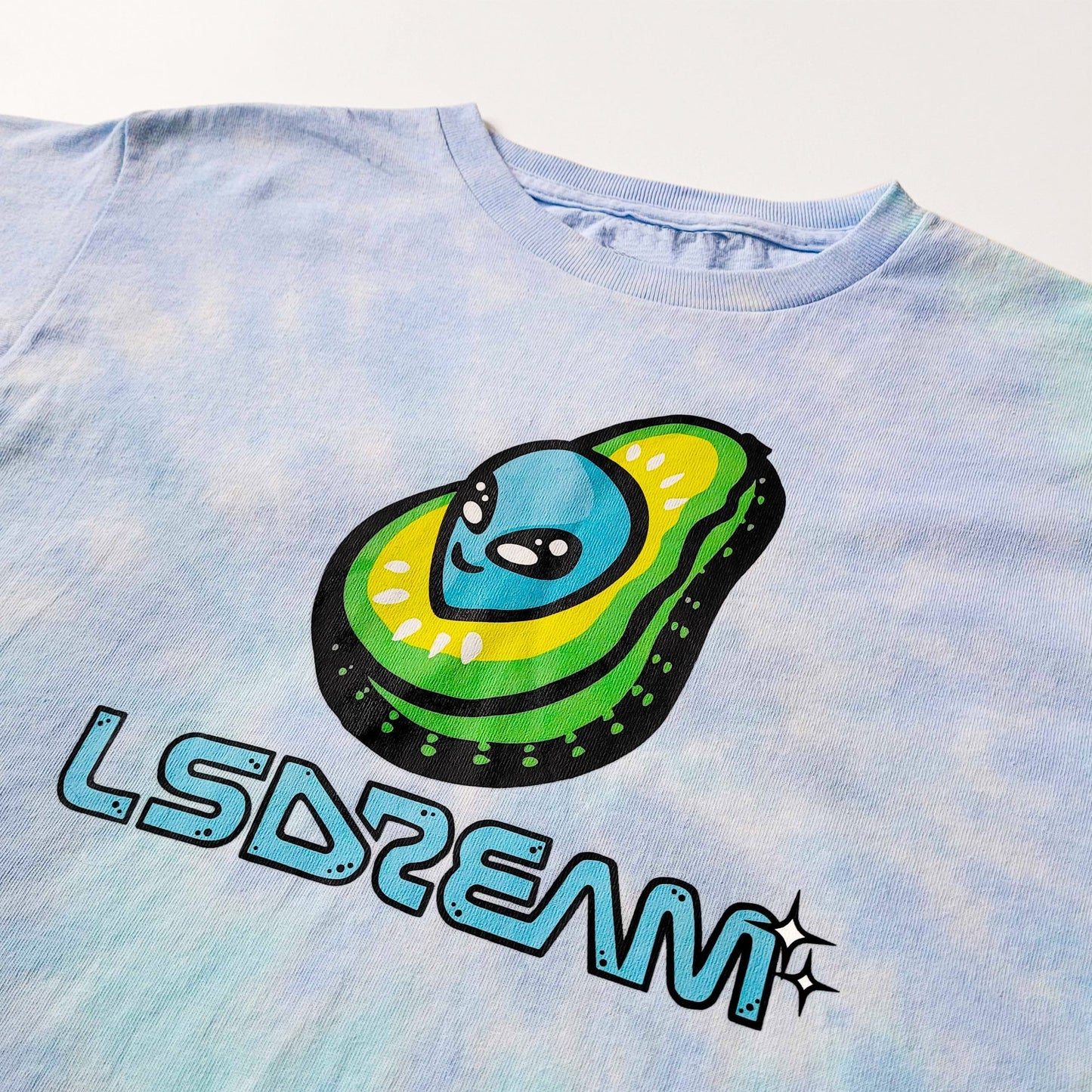 LSDREAM - Kids Avocado Tie Dye Tee