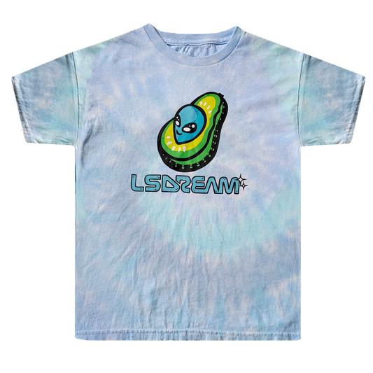 LSDREAM - Kids Avocado Tie Dye Tee